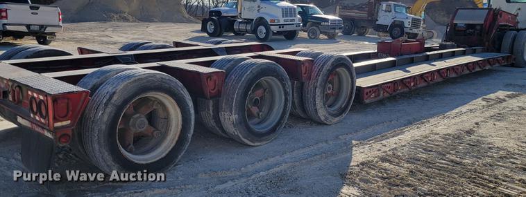 image for item KH9906 1989 Talbert T3D-40-HRG-1-T1  lowboy equipment trailer