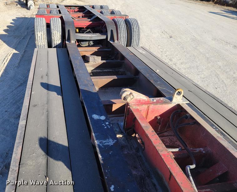 image for item KH9906 1989 Talbert T3D-40-HRG-1-T1  lowboy equipment trailer