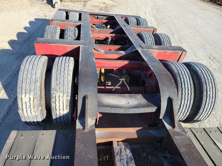 image for item KH9906 1989 Talbert T3D-40-HRG-1-T1  lowboy equipment trailer