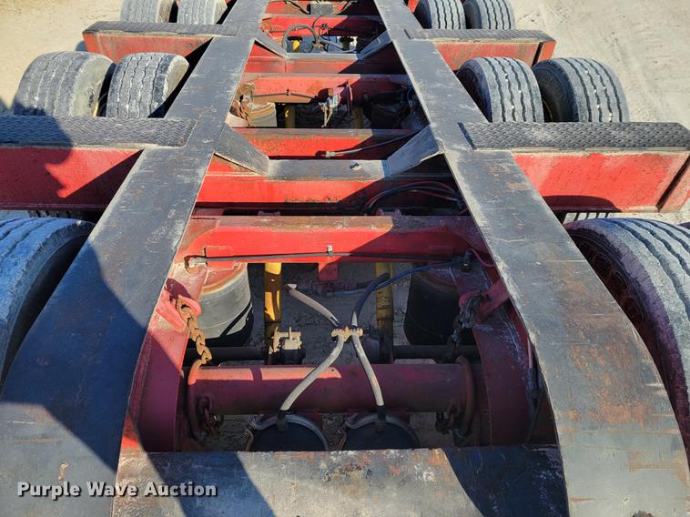 image for item KH9906 1989 Talbert T3D-40-HRG-1-T1  lowboy equipment trailer