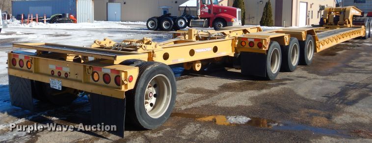 image for item KS9306 2006 Towmaster Titanium T-110DTG  lowboy equipment trailer