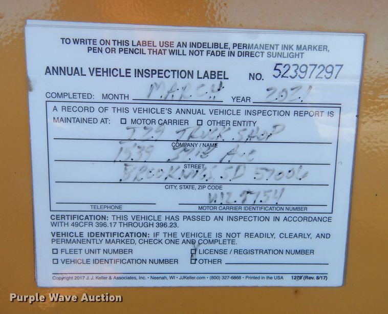 image for item KS9306 2006 Towmaster Titanium T-110DTG  lowboy equipment trailer