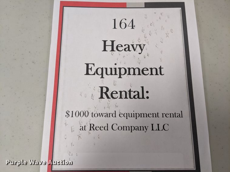 Heavy Equipment Rental in Wamego, KS Item FM9182 sold Purple Wave