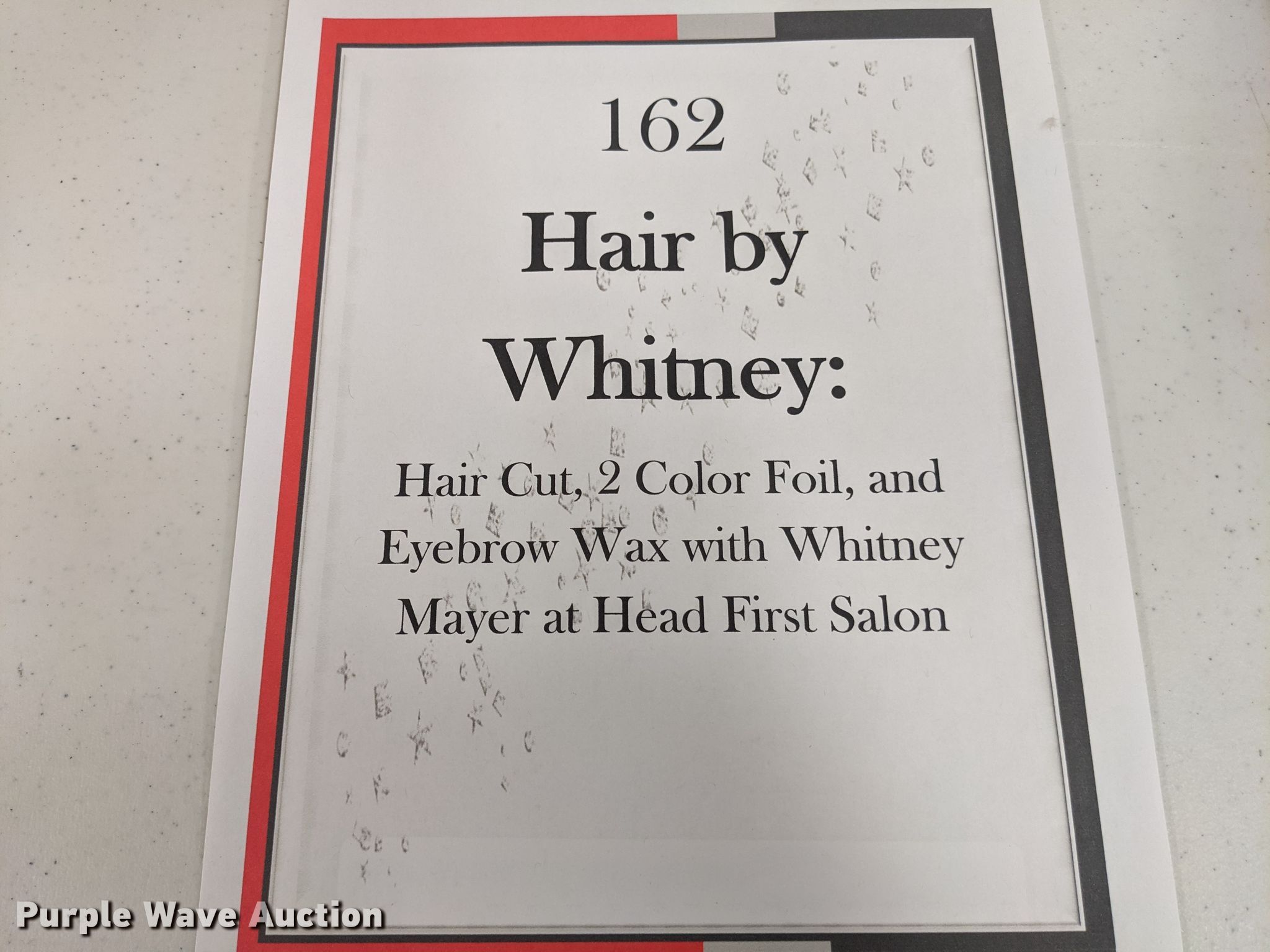 Hair by Whitney Mayer at Head First Salon in Wamego, KS Item FM9180