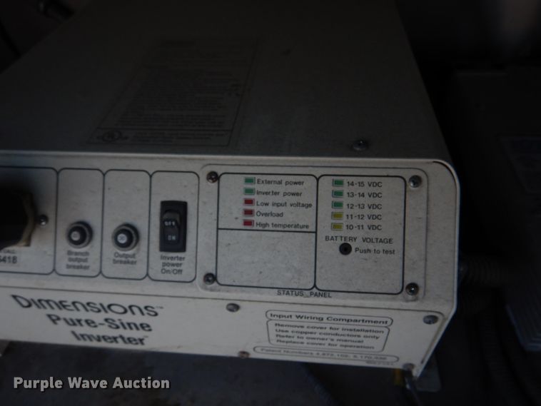 image for item DH8155 2003 Freightliner MT55  mobile command center