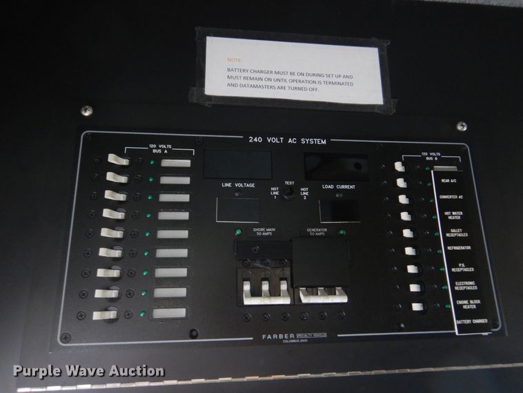 image for item DH8155 2003 Freightliner MT55  mobile command center