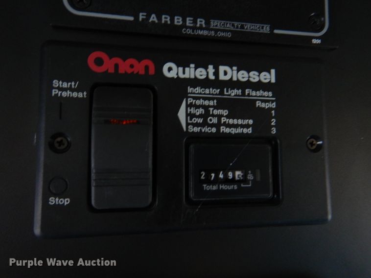 image for item DH8155 2003 Freightliner MT55  mobile command center