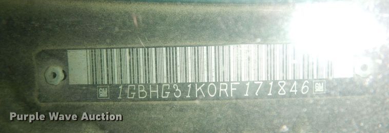 image for item DH8778 1994 Chevrolet G30  delivery van