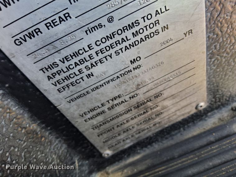 image for item DJ3794 2003 North American  transit bus