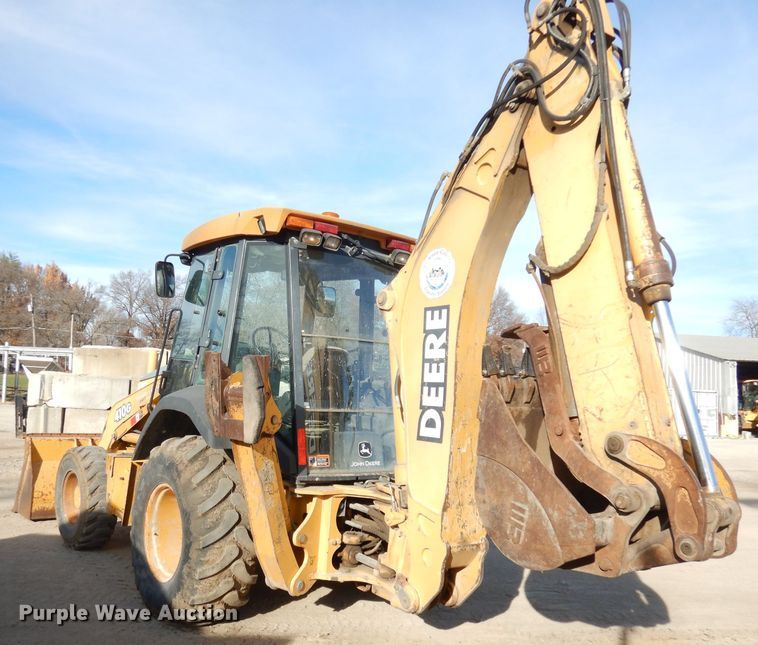 image for item DK3179 2002 John Deere 410G  backhoe