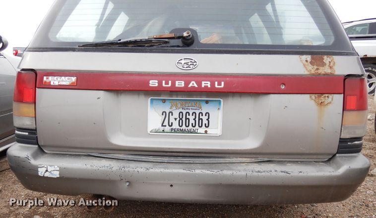 image for item DR1081 1990 Subaru Legacy