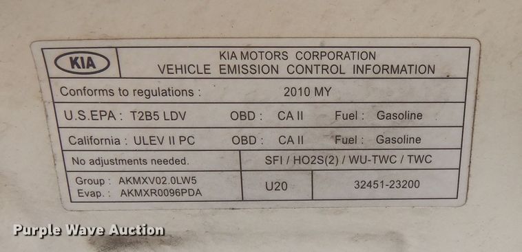 image for item DR1082 2010 Kia Soul