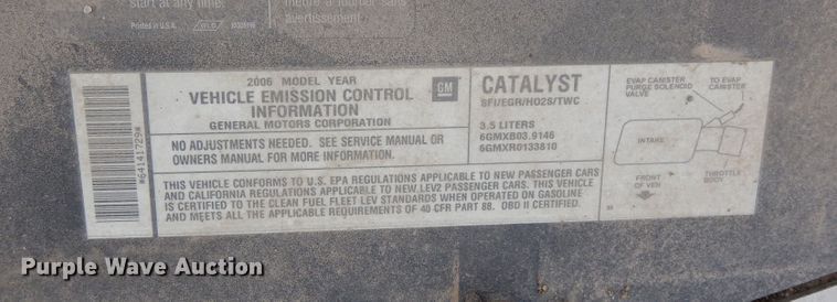 image for item DR1083 2006 Pontiac G6