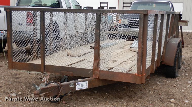 image for item DR1091 1998 Az-Tex  utility trailer