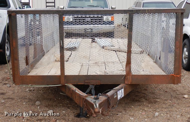 image for item DR1091 1998 Az-Tex  utility trailer