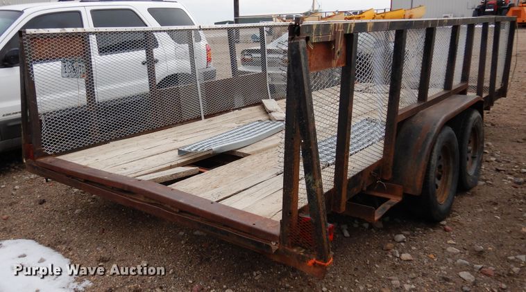 image for item DR1091 1998 Az-Tex  utility trailer