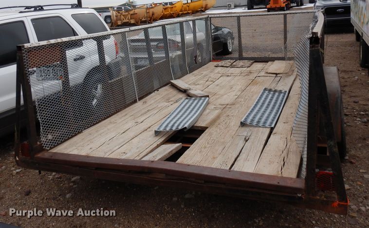 image for item DR1091 1998 Az-Tex  utility trailer