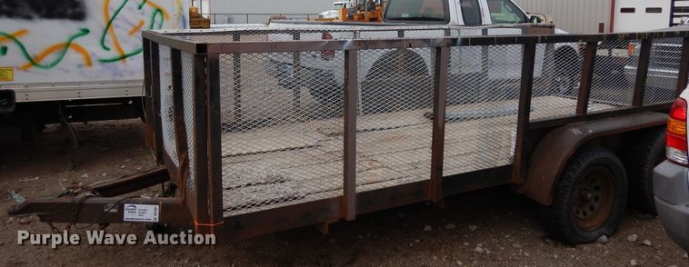 image for item DR1091 1998 Az-Tex  utility trailer