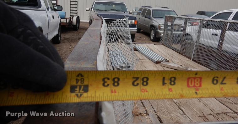 image for item DR1091 1998 Az-Tex  utility trailer