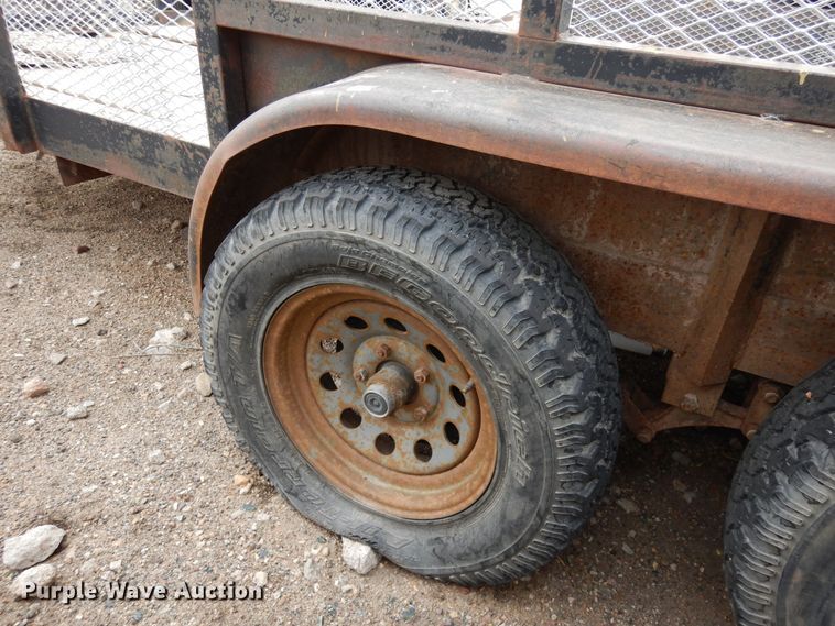 image for item DR1091 1998 Az-Tex  utility trailer