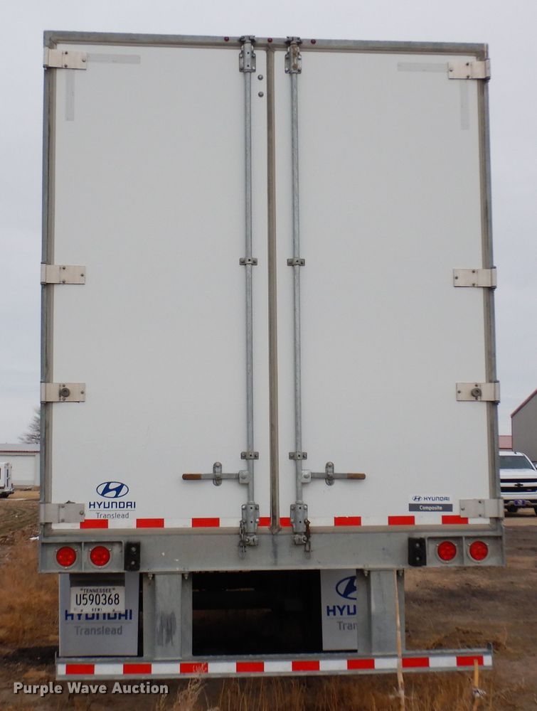 image for item DR1092 2016 Hyundai Translead  dry van trailer