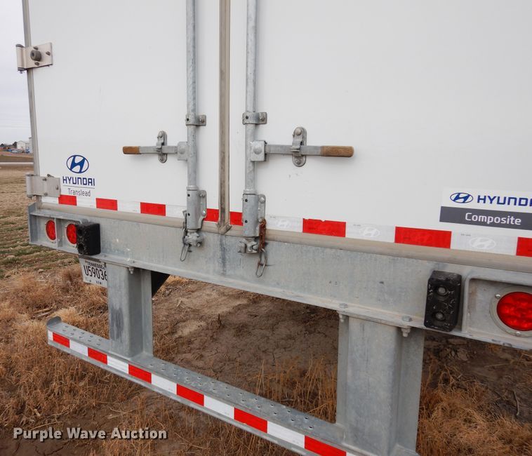 image for item DR1092 2016 Hyundai Translead  dry van trailer