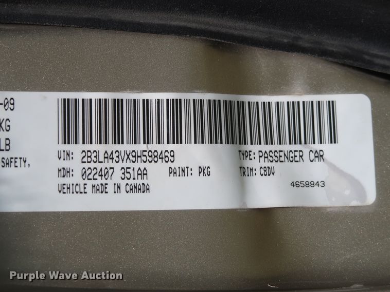 image for item GS9814 2009 Dodge Charger