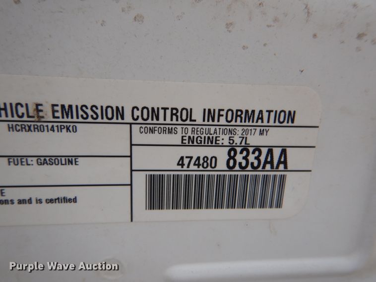 image for item IE9551 2017 Dodge Charger Police