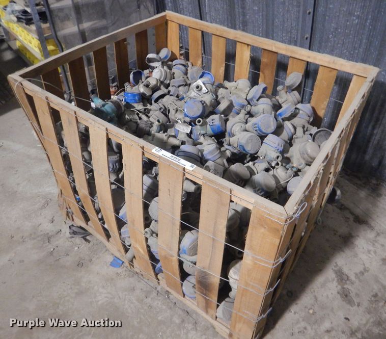 image for item IE9556 Approximately 350 2012 Elster Water Products BRZ Direct Read water meters