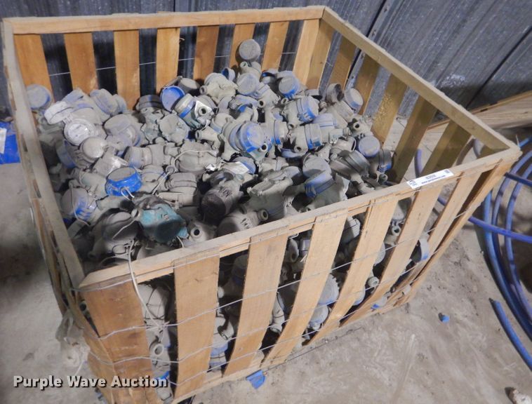 image for item IE9556 Approximately 350 2012 Elster Water Products BRZ Direct Read water meters