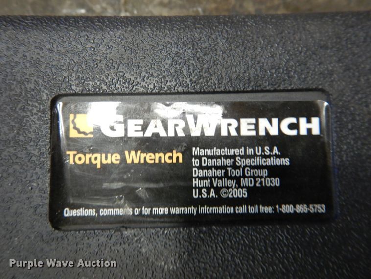 image for item IH9132 Gear Wrench torque wrench
