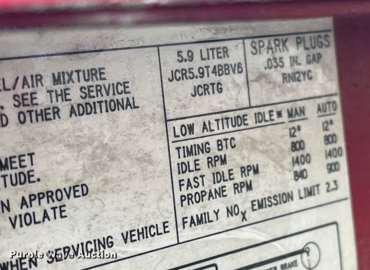 image for item IJ9655 1988 Dodge Ram 150  brush fire truck