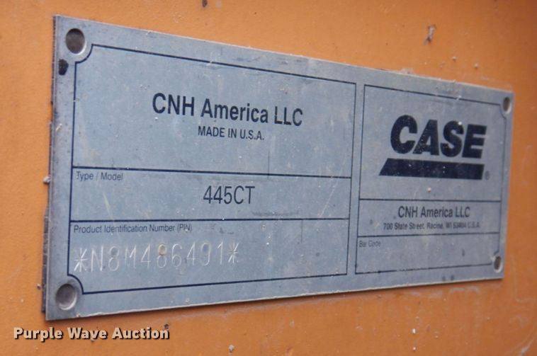 image for item IM9749 2008 Case 445CT Series 3  tracked skid steer loader