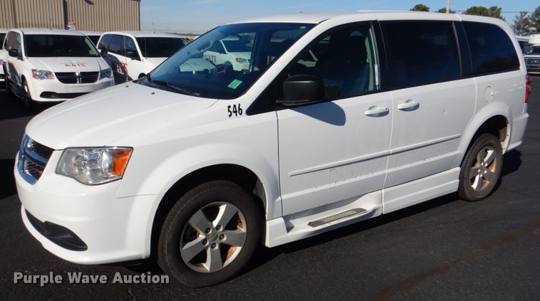 image for item JD9443 2016 Dodge Grand Caravan  handicap accessible van