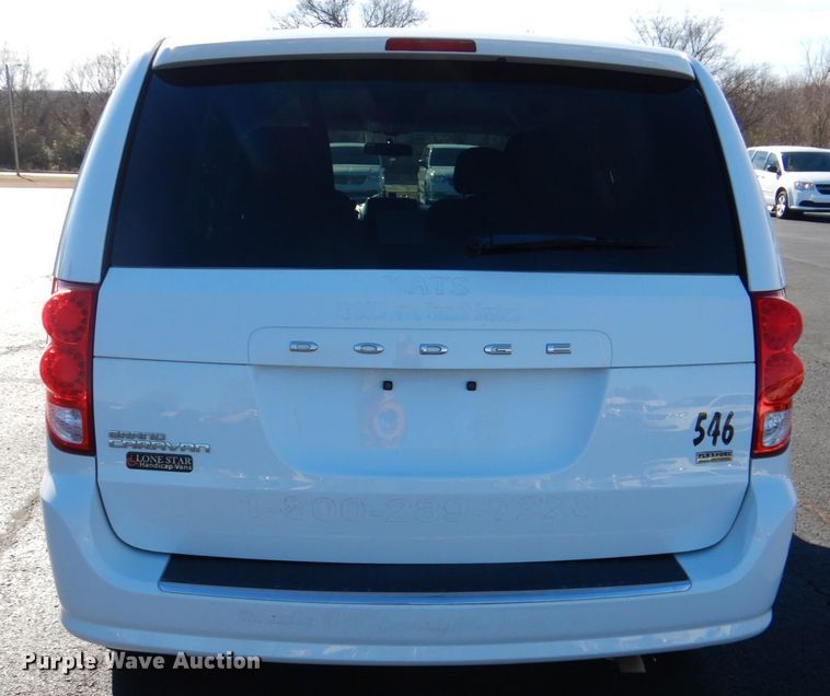 image for item JD9443 2016 Dodge Grand Caravan  handicap accessible van