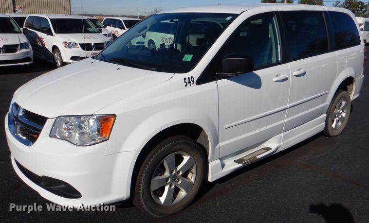 image for item JD9445 2016 Dodge Grand Caravan  handicap accessible van
