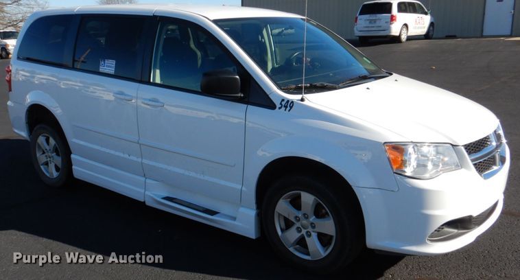 image for item JD9445 2016 Dodge Grand Caravan  handicap accessible van