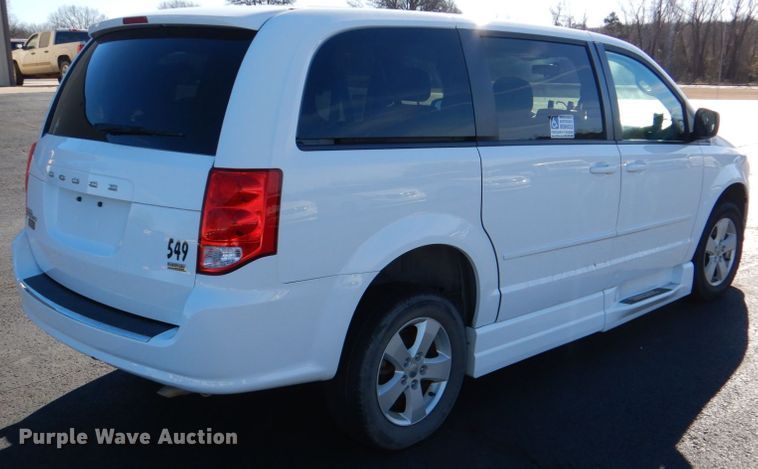 image for item JD9445 2016 Dodge Grand Caravan  handicap accessible van