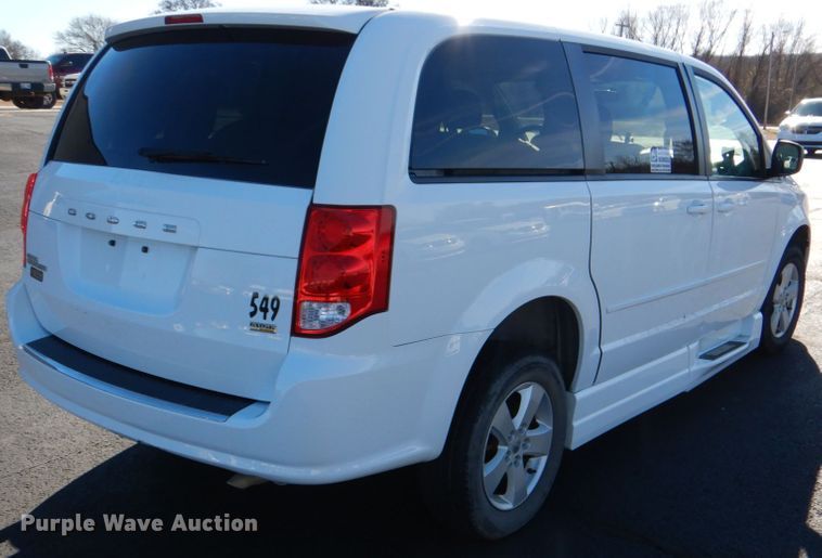 image for item JD9445 2016 Dodge Grand Caravan  handicap accessible van