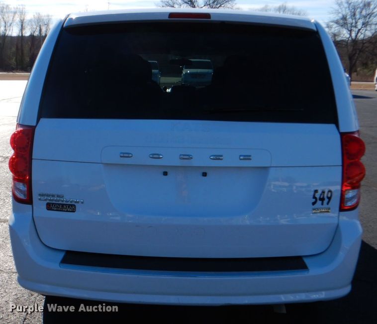 image for item JD9445 2016 Dodge Grand Caravan  handicap accessible van