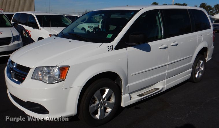 image for item JD9446 2016 Dodge Grand Caravan  handicap accessible van