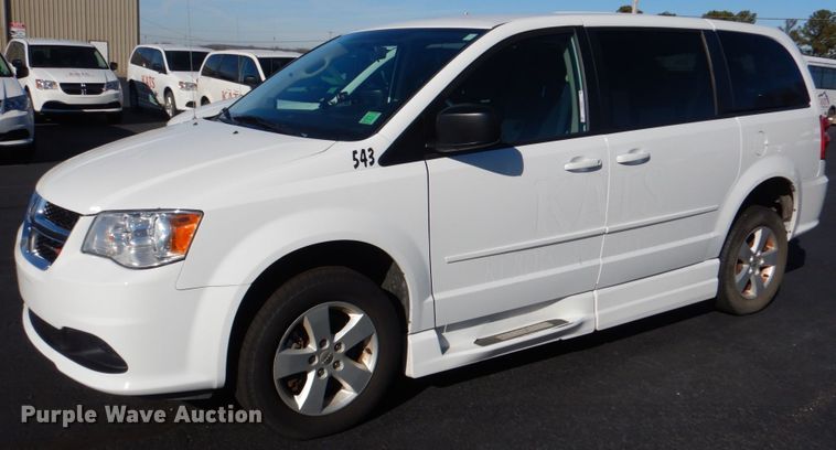 image for item JD9447 2016 Dodge Grand Caravan  handicap accessible van