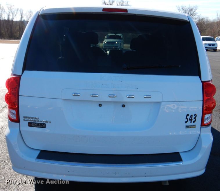 image for item JD9447 2016 Dodge Grand Caravan  handicap accessible van