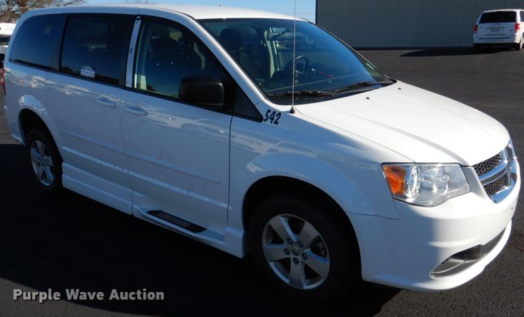 image for item JD9448 2016 Dodge Grand Caravan  handicap accessible van