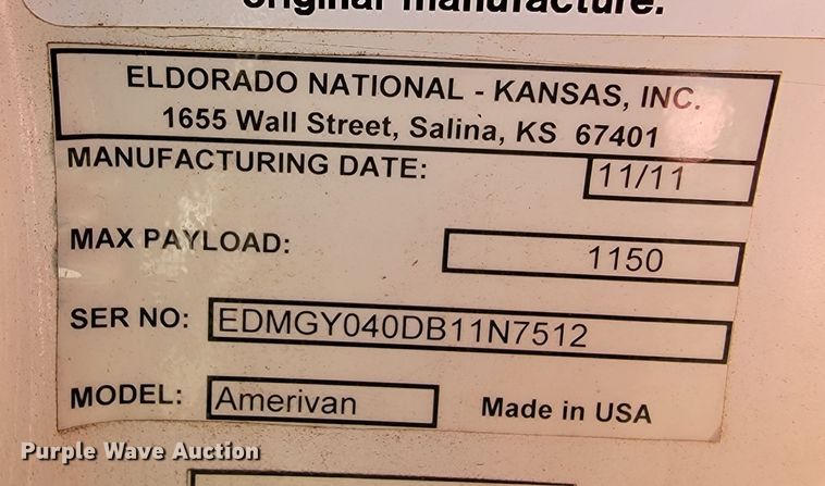 image for item JE9106 2011 Dodge Grand Caravan  handicap accessible van