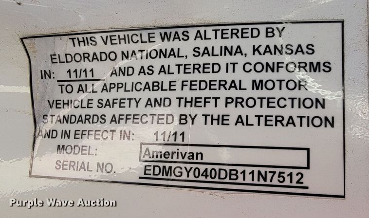 image for item JE9106 2011 Dodge Grand Caravan  handicap accessible van