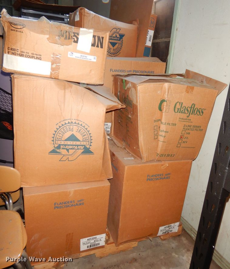 image for item JE9702 (14) boxes of air filters