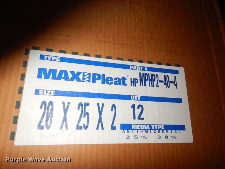 image for item JE9702 (14) boxes of air filters