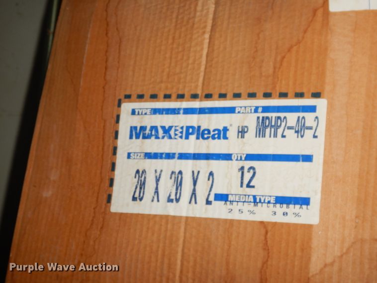 image for item JE9702 (14) boxes of air filters