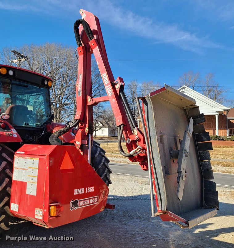 image for item JG9242 2015 Bush Hog RMB1865  side boom rotary mower